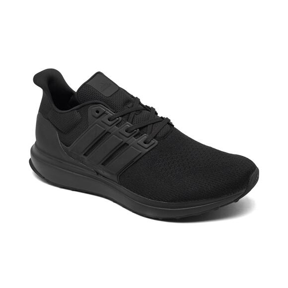 USED adidas Men's Ubounce Alphaskin, Black-SZ 10.5 - Picture 1 of 6